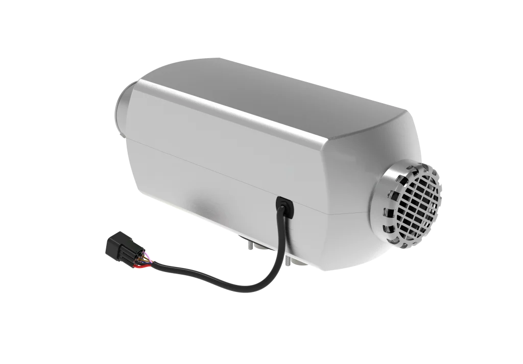 Brushed Metal Heater