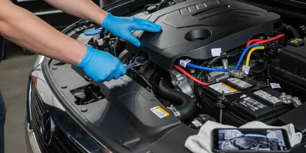 How to Change Valve Cover Gasket - Preparation and Safety