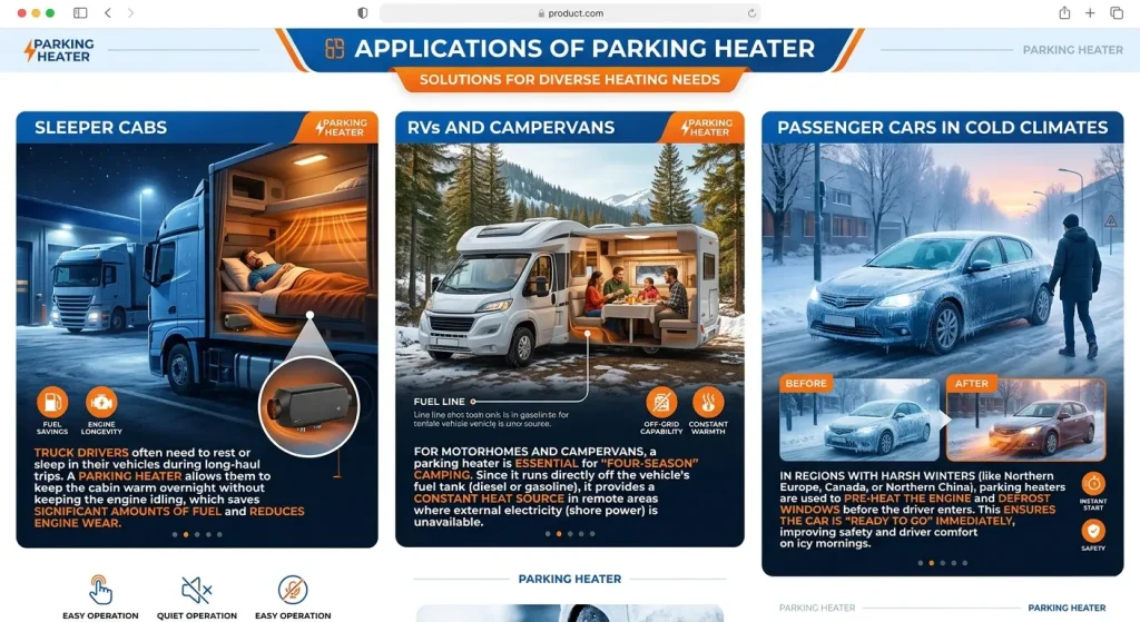 Parking Heater Manufacturer in China