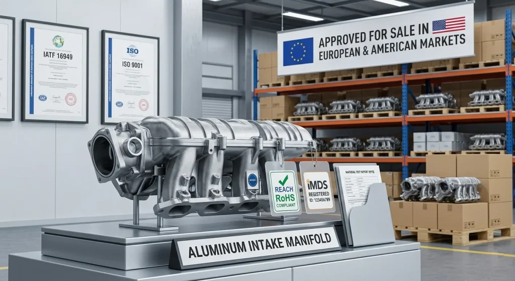 Aluminum Intake Manifold Manufacturer in China,ISO certified