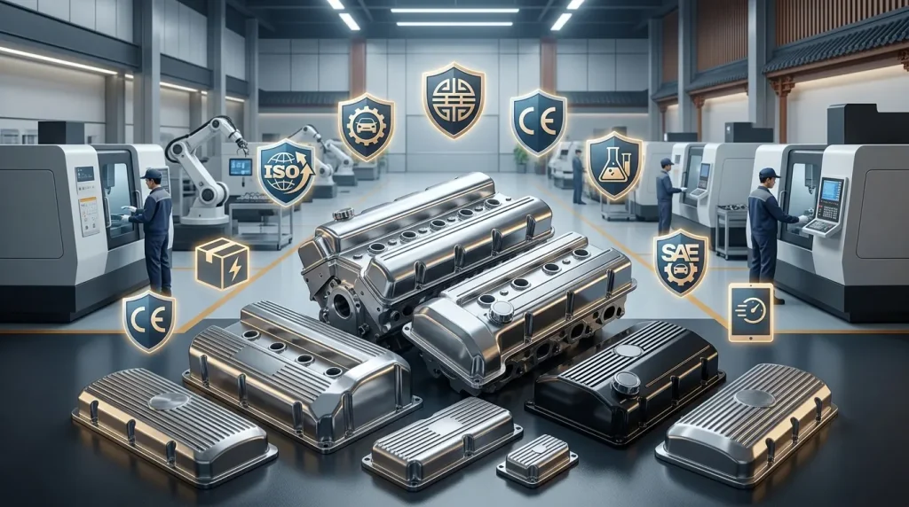 Professional Aluminum Valve Cover Supplier in China