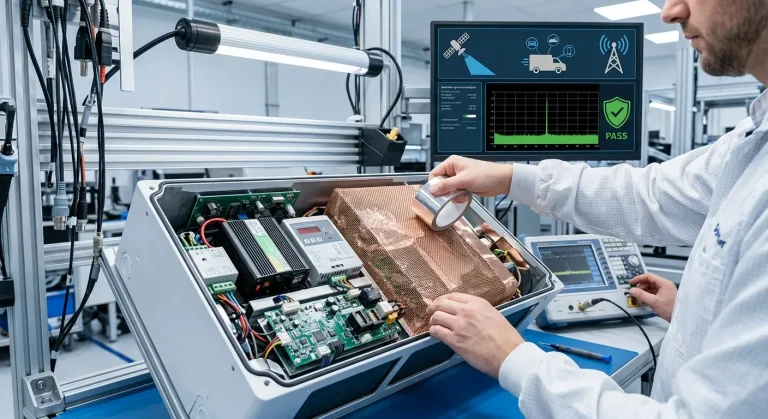 Low-Interference EMC Shielding