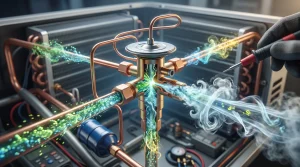 Refrigerant Whistling and Hissing Noise