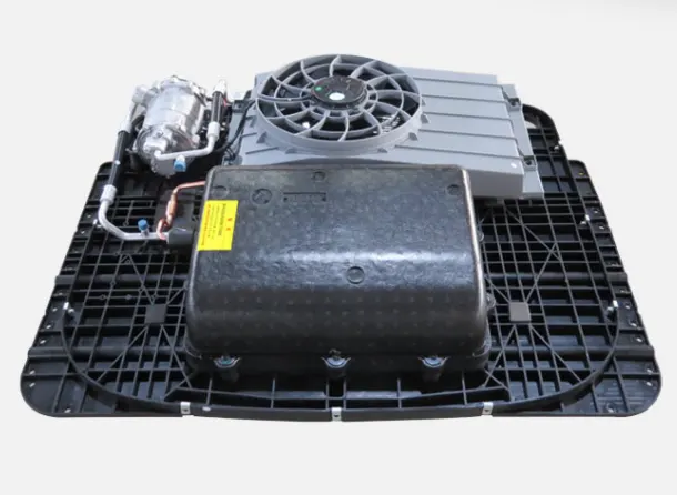 12V 1800W Heavy Duty Truck AC / 24V 2100W Heavy Duty Truck AC (958 × 768 × 176 mm) - Model D-4000 - Internal Structure