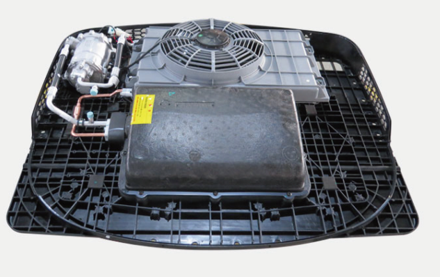 12V 1800W Low Profile Truck AC / 24V 2100W Low Profile Truck AC Model Ferrari Style (976 × 790 × 129 mm) - Model Ferrari Style - Internal Structure