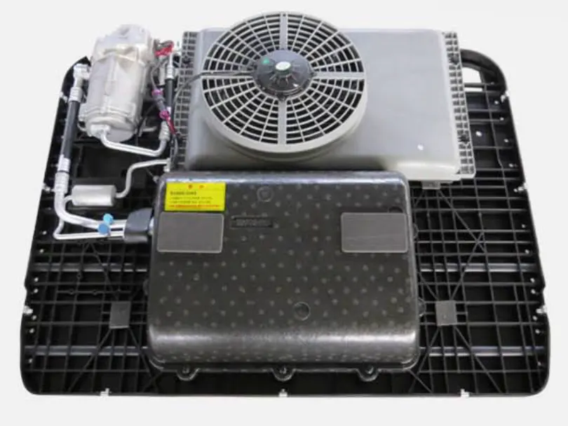 12V 1800W Rooftop RV AC (962 × 734 × 165 mm) - Model D-3000 - Internal Structure,24V 2100W Rooftop RV AC (962 × 734 × 165 mm) - Model D-3000
